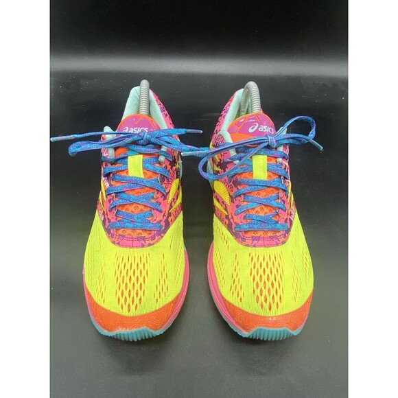 Asics Gel-Noosa Tri 10 Running Shoe Womens Size 8.5 T580N Multicolor - Picture 3 of 7